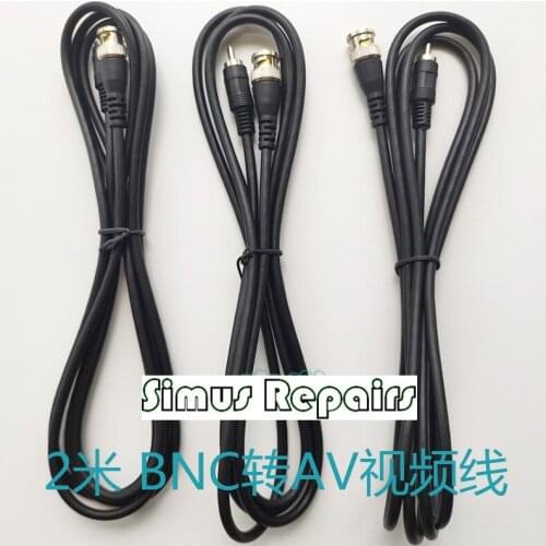 1PCS 2m BNC to AV Q9 to AV B Ultrasound Endoscopic Video Cable 878SDK2000