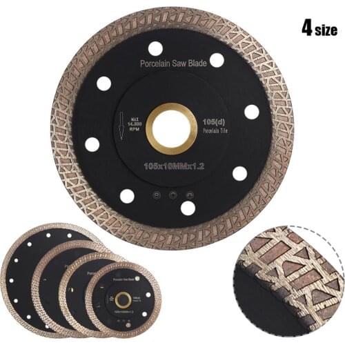 105mm/115mm/125mm/180mm Diamond Tile Blade Porcelain Cutting Blade Circular Saw Blades for Cutting Ceramic Tile Marble Granite