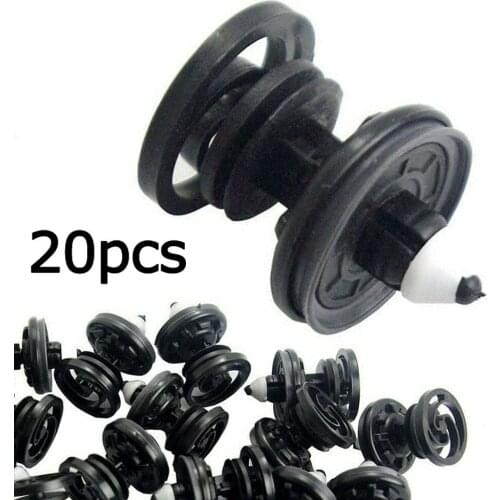 20pcs Car Door Trim Panel Fastener retainer Clips For ADDY GOLF PASSAT TOUAREG T5 SCIROCCO 7L6 868 243
