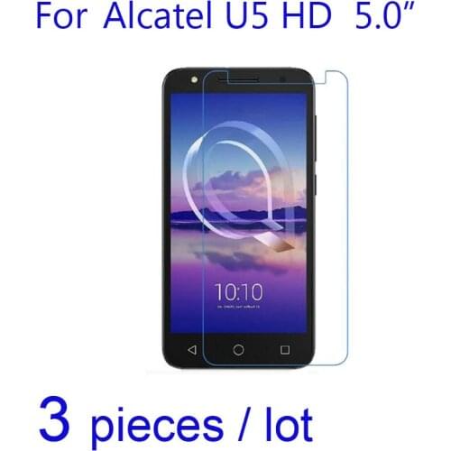 3pcs/pack Ultra Clear/matte/Nano anti-explosion Screen Protector Protective Films for Alcatel U5 HD 5.0" Smartphone LCD Guard