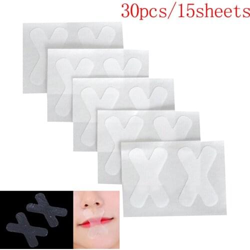 30Pcs Sleep Strips Nose Breathing Improved Nighttime Sleeping Less Mouth Breathing Advanced Gentle Mouth Tape For Sleeping