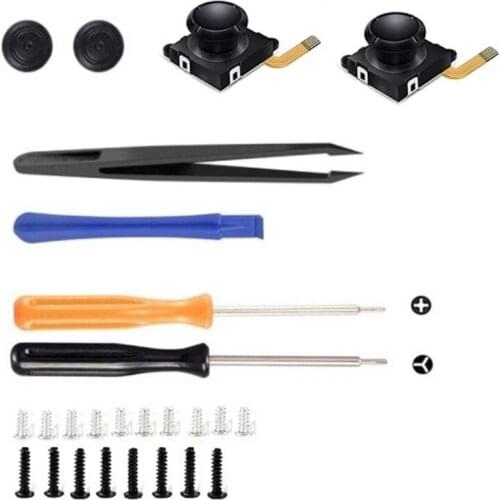 3D Analog Joystick Thumb Stick For Nintend Switch -JoyCon Stick/Switch Lite Repair Tool For Joy Con Replacement Kit