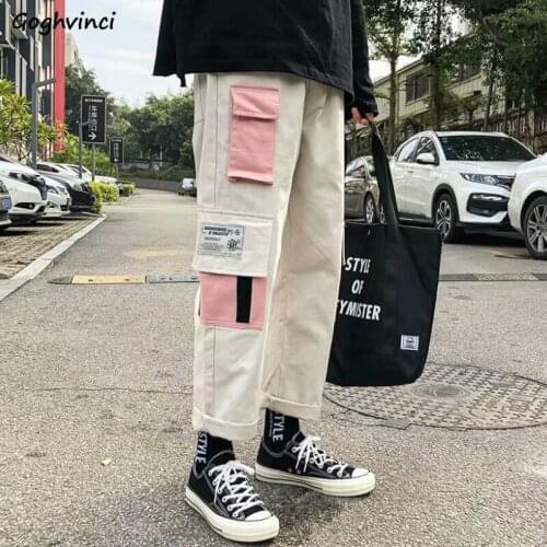 Cargo Pants Women Pocket Plus Size 3XL Oversize Printed Chic Harajuku Trousers Womens Korean Style Streetwear BF Unisex Couples