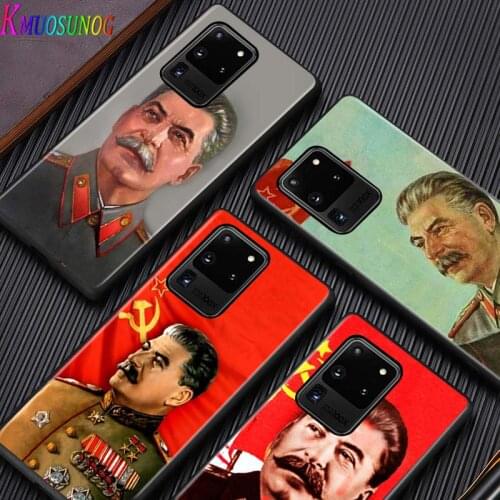 Stalin Soviet Union for Samsung Note 20 S20 FE Lite Ultra Plus A91 A81 A71 A51 A41 A31 A21 A11 A12 A42 A01 Phone Case