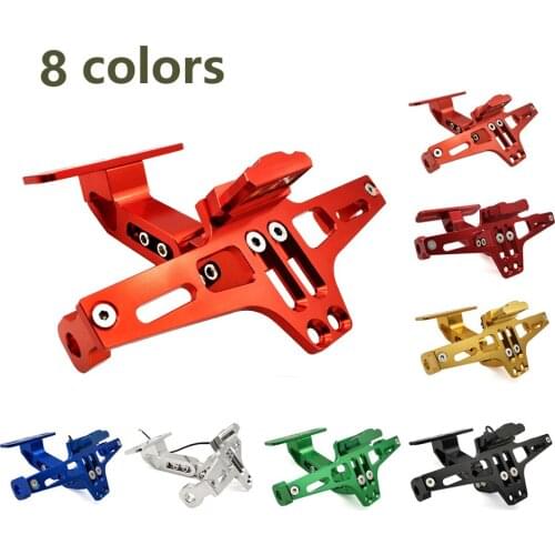 CNC Motorcycle License Number Plate Frame Holder Bracket With Signal For YAMAHA MT-01 R6S CANADA VERSION R6S EUROPE VERSION
