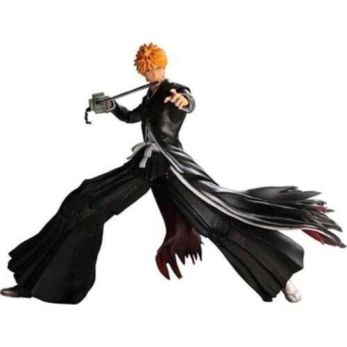 PLAY ARTS 27cm BLEACH Kurosaki ichigo Action Figure Model Toys