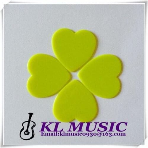 Loving Heart 1.0mm Guitar Plectrums,Loving Heart Guitar Picks,Blank Picks