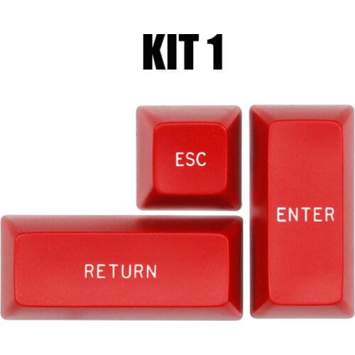 Maxkey Doubleshot ABS keycap SA profile DIY kit enter return kit1