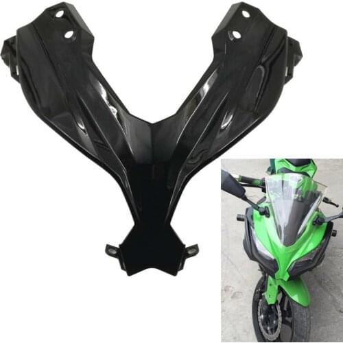 Injection Headlight Fairing Cover Head Light Cowl Upper Lamp Nose for Kawasaki Ninja 300 EX300 2013 2014 2015 2016 2017 2018