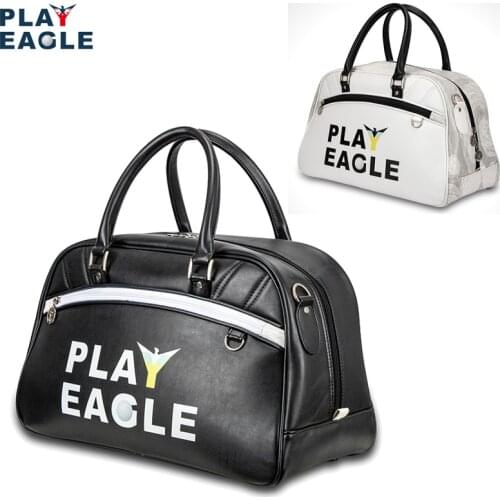 PLAYEAGLE Golf Bag Sports Storage Bag PU Leather Van Gogh Starry Night Clothes Bag Large Capacity Travel Boston Bags