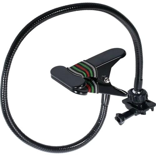 Ajustable Jaws Flex Clamp Mount 28" Gooseneck Extension for GoPro Hero 6/5/4/3