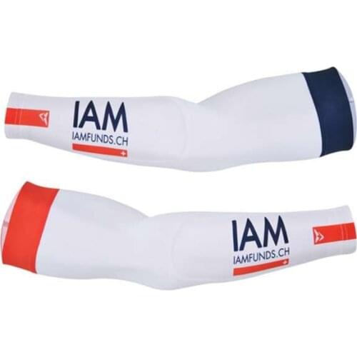 Pro team IAM cycling armwarmers! cycling armsleeves quick-dry cycling Sleeves Arm Sunscreen Protector Cuff
