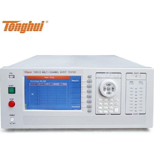 Tonghui TH9010/TH9010A Parallel AC/DC Withstand Voltage Insulation Tester Multi-channel High Voltage Scanner