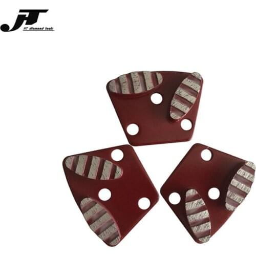 Trapezoid Concrete Toolling Concrete Grinding Heads Hard Bond Segments 9PCS Free Shipping