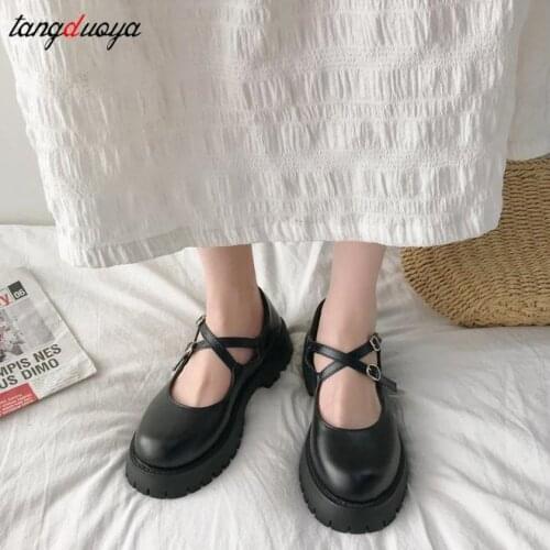 Lolita Shoes Women Japanese Style Vintage Soft Sister Girls High Heels Waterproof Platform College Student Cosplay Costume Shoes