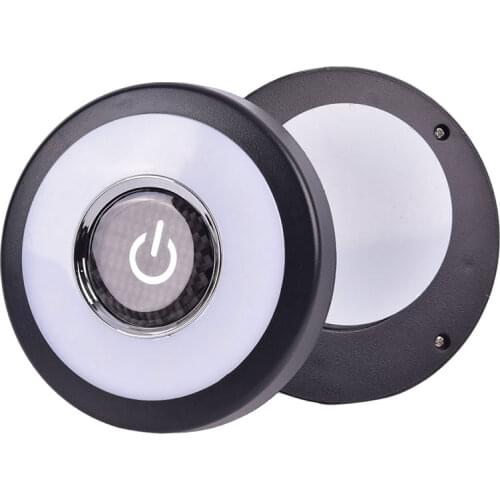 1set 4W Car Interior Reading Lamp USB Charging Roof Magnet Automatic Ceiling Lamp Touch Type Night Light Adjustable Color Change