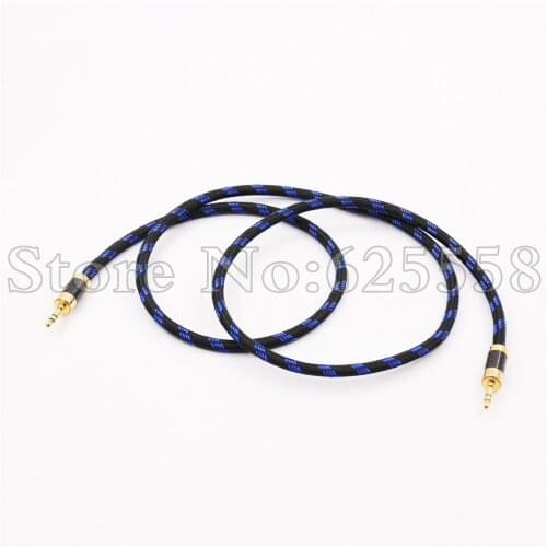 2M Hifi 3.5mm 1/8" male plug to 3.5mm male plug Stereo Audio video Cable Record Audio Cable hifi audio cable
