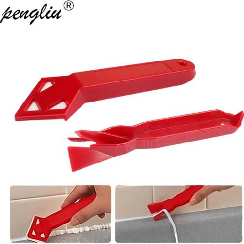 2 pcs/set Mini Handmade Tools Scraper Utility Practical Floor Cleaner Tile Cleaner Surface Glue Residual Shovel Spatula Tool