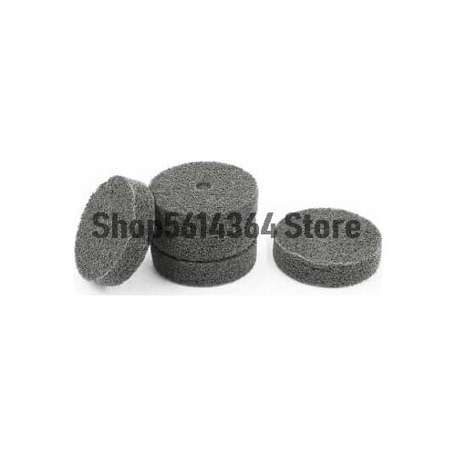 75mm x 20mm Black Nylon Abrasive Polishing Buffing Wheel Disc 5 Pcs