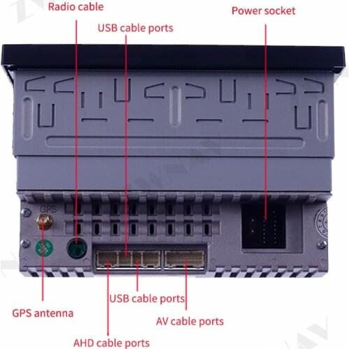 For VOLKSWAGEN Car radio 1 din android Car stereo with screen Stereo receiver Bluetooth WIFI 6.9‘’ General purpose machine