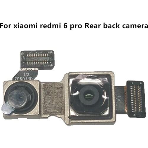 Azqqlbw For Xiaomi Redmi 6 pro Rear Back Camera For Xiaomi Redmi 6 pro Rear Back BIg Camera Flex Cable Replacement Repair Parts