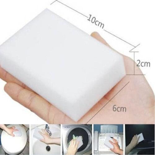 20pcs White Melamine Sponge Magic Sponge Eraser For Kitchen Office Bathroom Clean Accessory Dish Cleaning Nano Cleaning L3