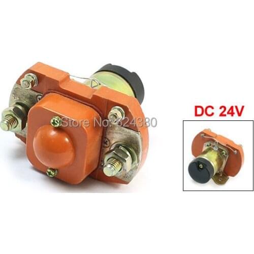 DC24V 200A Mini Miniature DC Contactor Bridge Main Contact Double Breaking Point Direct Action Solenoid Type MZJ-200A Discount