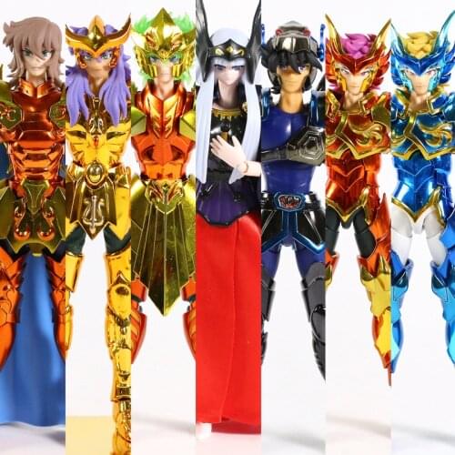 Saint Seiya Saint Cloth Myth EX Scorpio Milo Baiane Scylla Io Tenma Pegasus Hilda Kraken Isaac Metal + PVC Action Figure