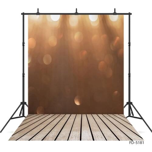 Photo Background Wooden Board Flare Bokeh Customized Photography Backdrop for Baby Children Portrait Pets Toy Photobooth Props