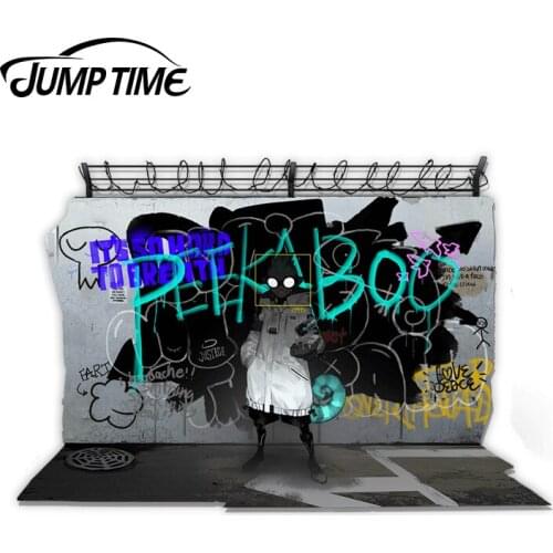 JumpTime 13 x 8.5cm Arknights Ethan Elite 2 Anime Car Decal Car Stickers Waterproof Scratch-proof Bumper Trunk Truck Decal