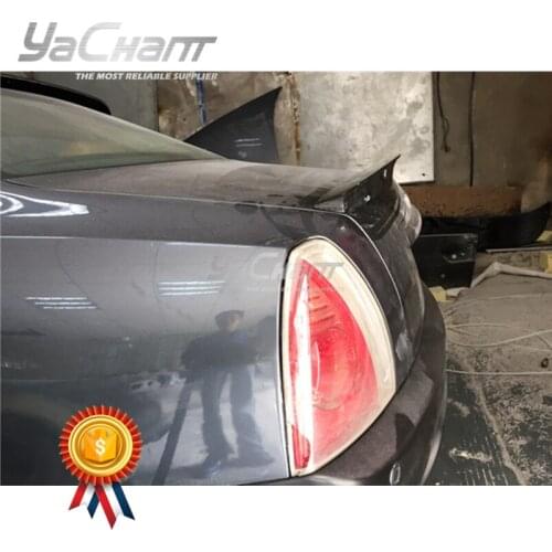 FRP Fiber Glass Trunk Wing Fit For 2004-2012 Quattroporte M139 YC Design Style Rear Trunk Spoiler Wing