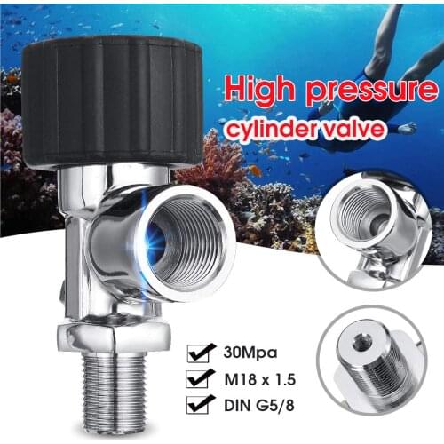 M18 x 1.5 PCP Air Rifle Paintball Cylinder Carbon Fiber Air Tank Regulator Air Filling Station Refill Adapter