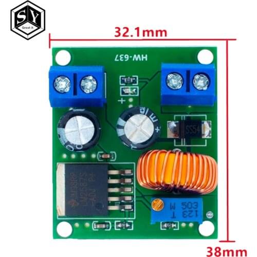 LM2587S Module 0.9-5V To 5V DC-DC Step-Up Power Module Voltage Boost Converter Board 1.5V 1.8V 2.5V 3V 3.3V 3.7V 4.2V To 5V
