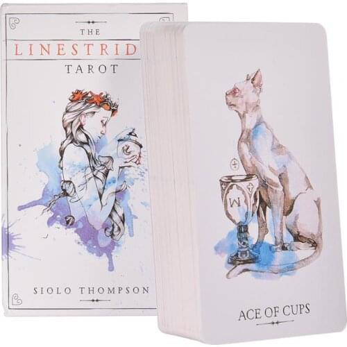 Tarot Board Game Toys Oracle Rider Waite Divination Prophet Prophecy Card Poker Gift Prediction Oracle Altar Cloth