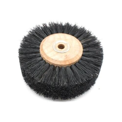 Black Bristle Buffing Abrasive Brush 80MM Polishing Wheel for Gold Silver Jewelry Making Supplies