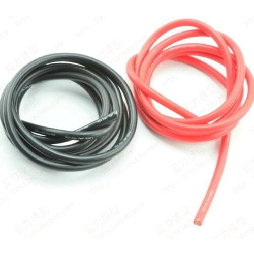 DIY 14 AWG 14AWG Silicone Wire 14 Gauge Flexible Model Helicopter Car Battery Wires Rc Spare Part Parts Accessory Accessories