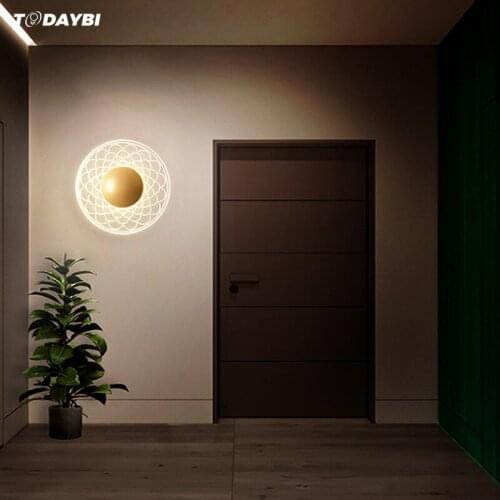 LED Wall Lamps for Bedroom Bedside living room indoor lighting Lamp Aisle Lighting