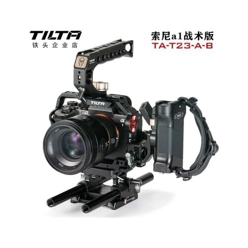 Instock TILTA Sony A1 Cage Kit for SONY A7S3/A73/A7R3/A7R4 Half Cage Full Cage Kit Quick Release Plate with Top Handle Grip
