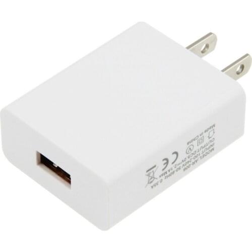 Single USB Charger 2.1A Max Fast Charging Travel US Plug Adapter Portable Wall Chargers for Samsung iPhone HTC Smartphone 500pcs