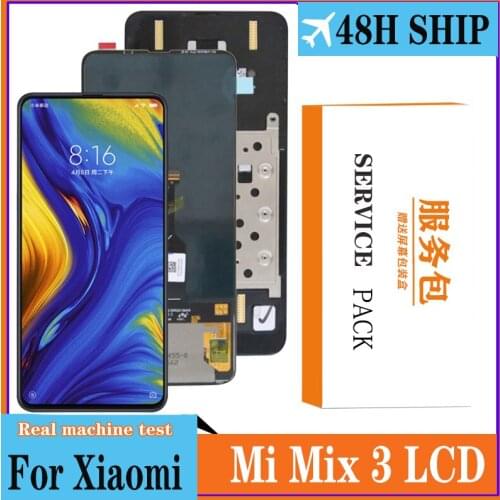6.39“ Amoled LCD For Xiaomi MI MIX 3 Dispixlay LCD Touch Screen Digitizer Assembly For Mi Mix3 Mix 3 LCD Screen Repair Part LCD