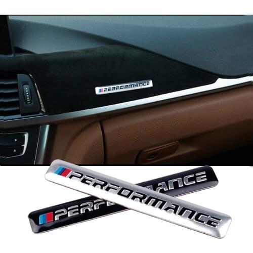 1Pcs M Power Performance Sticker Logo Badge Decal For BMW E30 E92 Series 1 E87 X3 E83 F25 X6 E71 F11 E46 E38 F22 F34 E61 M4 E93