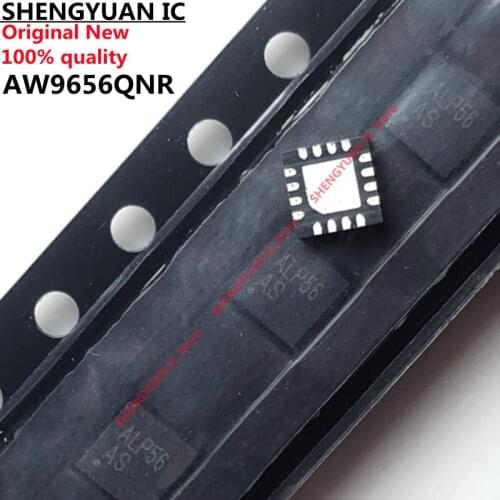 10pcs AW9656QNR ALP56 QFN-16 AW9656 6-Channel 1X/2X Adaptive Charge PumpWhite LED Driver with 1-Wire Brightness Control 100% new
