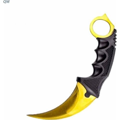 13MF Colored Skin Claw Knife Fine Car Stickers Personality Creative Sunscreen Waterproof Stickers for Cars PVC Decal 13cm*13c