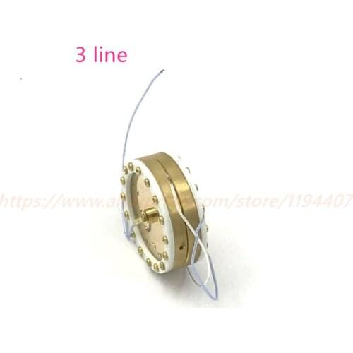34mm dual large golden diaphragm microphone capsule DIY PRO STUDIO recording parts similar U87