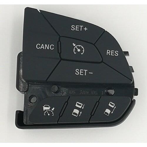 OEM 68245342AA Switch Speed Control Steering Wheel Button Key For JEEP GRAND CHEROKEE 2016+ And DODGE DURANGO 2015