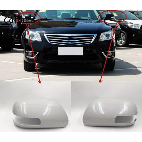 Cafoucs For Toyota Camry Vios Auto Rear View Mirror Cover Untinged 2006-2011 Accessories 87915-06905 87945-06905