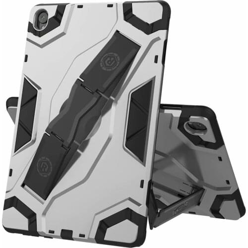 For Huawei MediaPad M6 Case 10.8 inch 2019 Shockproof Armor TPU+PC Portable Hand Strap Stand Tablet Cover for Huawei M6 8.4 inch