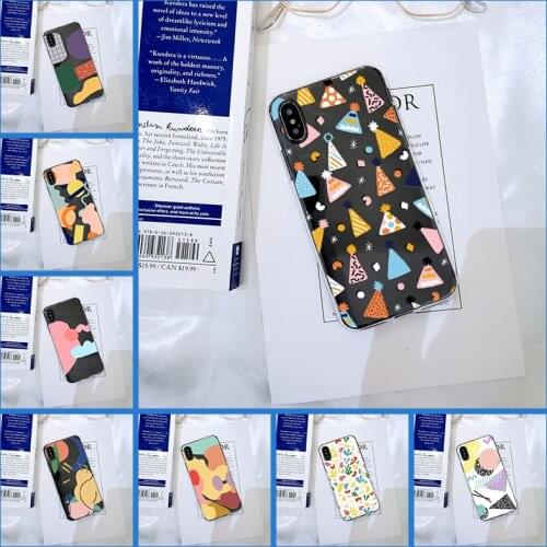Case For Apple iPhone X XR XS MAX 8 7 6S 6 S Art Graffiti Draw Aesthetic Fashion Abstract Cover Case For iPhone 8 7 6S 6 S Plus