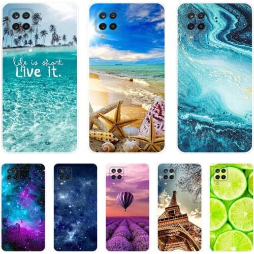 For Samsung A12 Case Soft Silicon Tpu Back Phone Cover For Samsung Galaxy A12 GalaxyA12 A 12 SM-A125F a125 Bumper 6.5inch