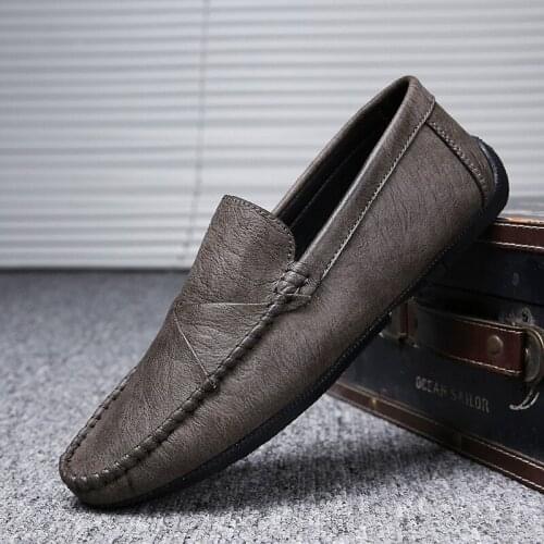 Black Casual Shoes Sloth Shoes Slipon Sneaker Casual Men Leisure Sports Sport Shose Leather Causal For Safety Loffer